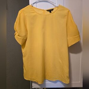 Banana Republic Yellow Blouse